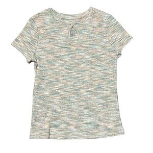 SO Size M Keyhole Cutout Y2K Inspired Tee